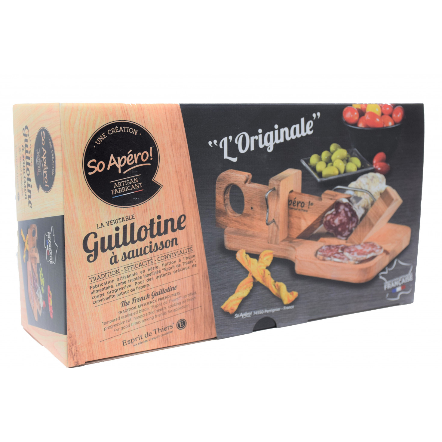 Guillotine à saucisson - l'originale - livraison 48h - So Apero