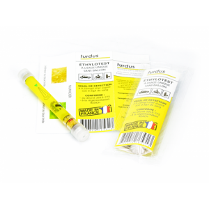 Lot De 4 éthylotests Jetables Le Ballon - Seuil 0,5g/l - Norme NF - Pour Auto-dépistage Responsable - 4