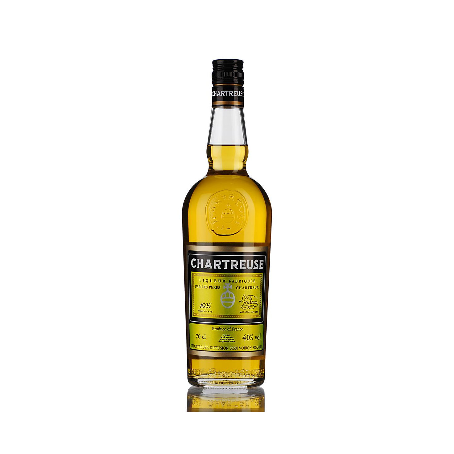 Chartreuse jaune - 70 cl - Livraison 48h