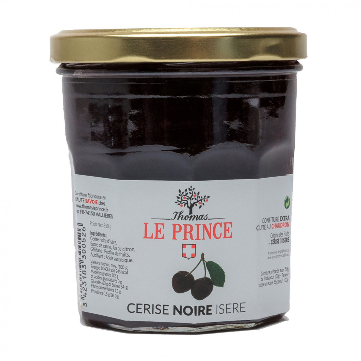 Confiture Cerise noire (350 gr)